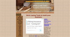 Desktop Screenshot of masonryworktools.com